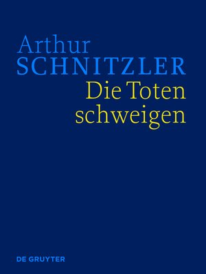 cover image of Die Toten schweigen